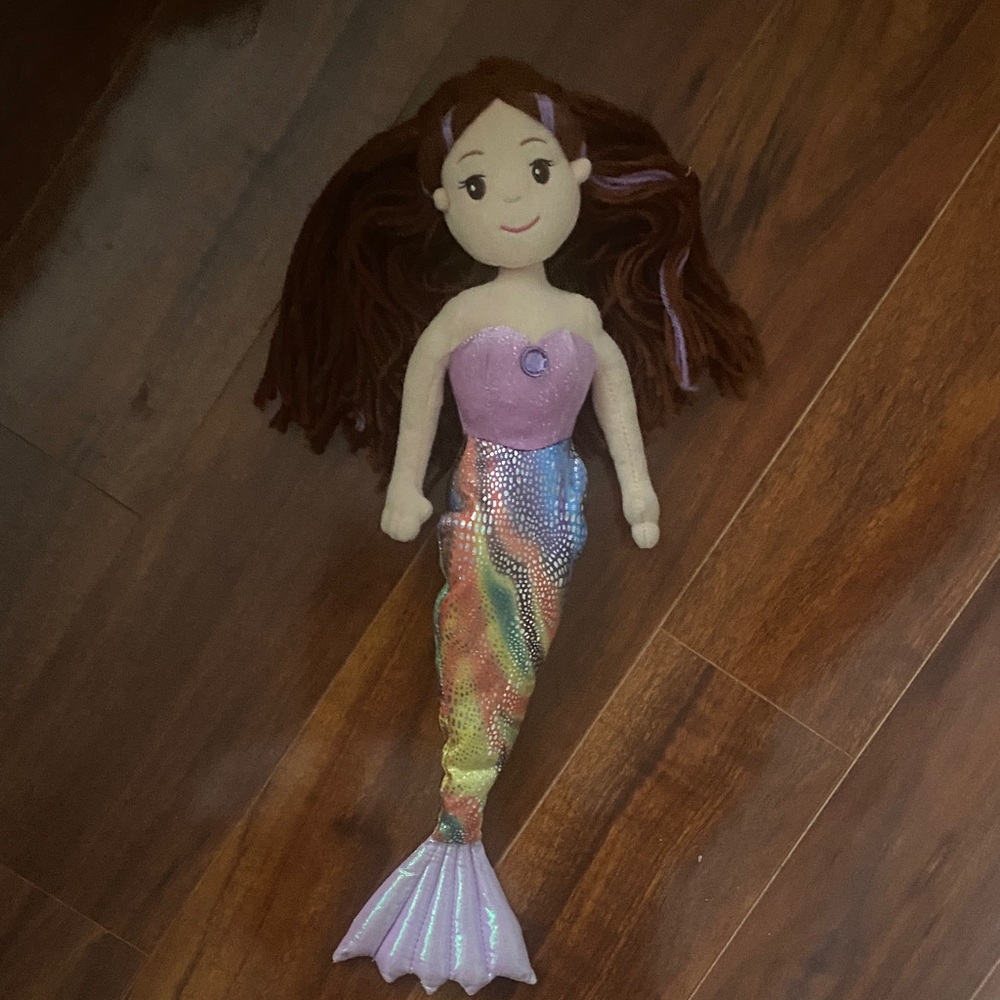 Colorful Mermaid Plush Doll